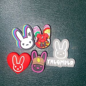 Bad bunny croc charms